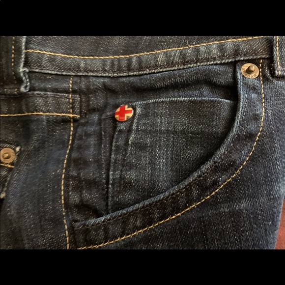 HUDSON Bootcut  Jeans Dark Wash Blue Size 26 - Picture 11 of 12